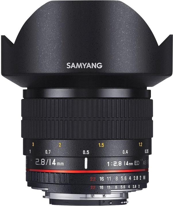 Produktbild Samyang 14mm f/2.8 ED AS IF UMC - Canon EF (Canon EF, Vollformat)