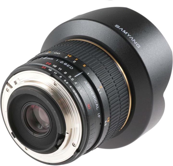 Produktbild Samyang 14mm f/2.8 ED AS IF UMC - Canon EF (Canon EF, Vollformat)