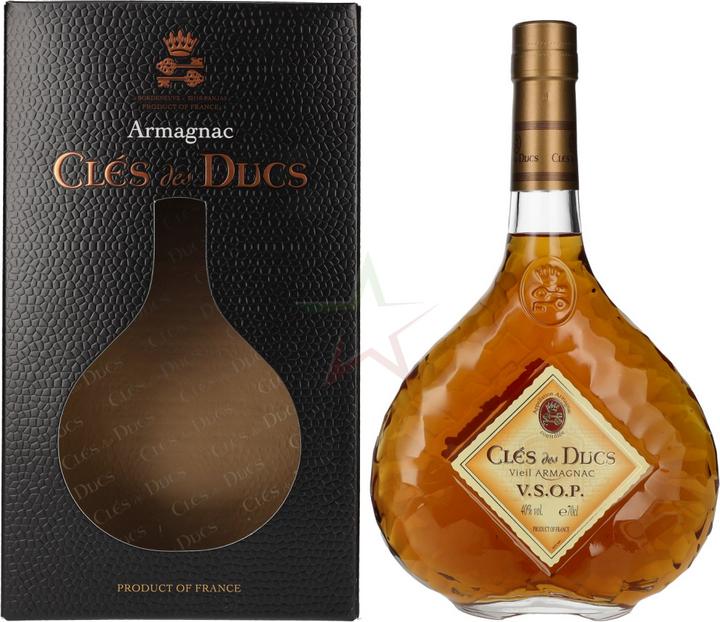 Immagine prodotto Clés des Ducs Vieil Armagnac V.S.O.P. 40% Vol. 0,7l in confezione regalo