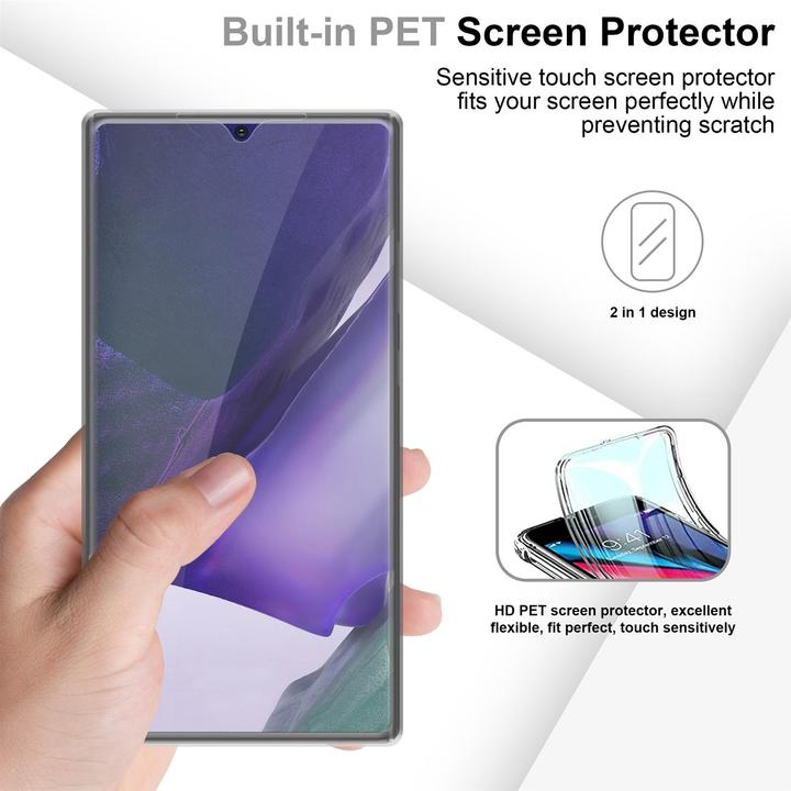 Actual product image Cadorabo TPU 360 Degree Case Cover (Samsung Galaxy Note 20 Ultra)