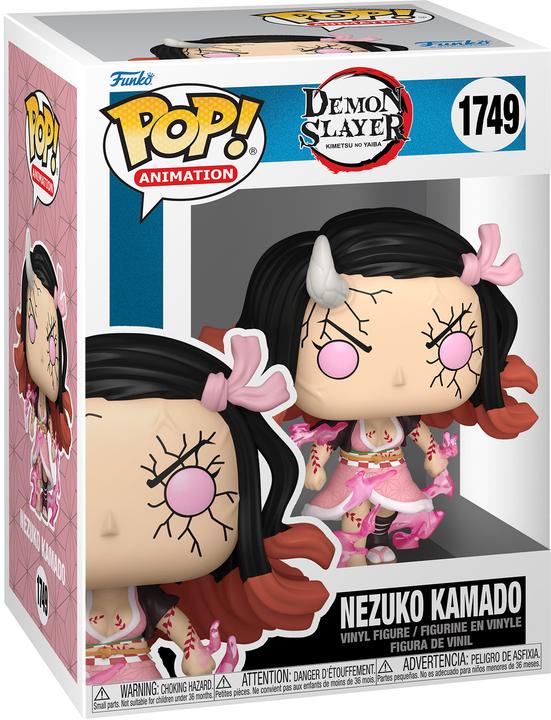 Produktbild Funko Demon Slayer: Kimetsu no Yaiba POP! Animation Vinyl Figuren Nezuko(Demon Form) 9 cm