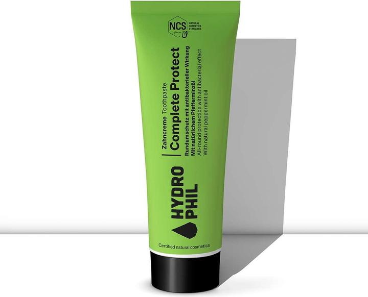 Actual product image Hydrophil Complete Protect toothpaste with fluoride (75 ml)