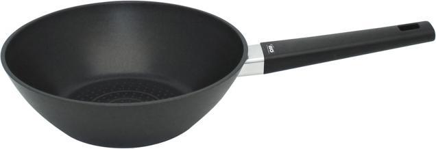 Produktbild ELO Wokpfanne ø 24 Smart Wave PFAS frei Elodur Select (24 cm, Wok Pfanne, Aluminium)