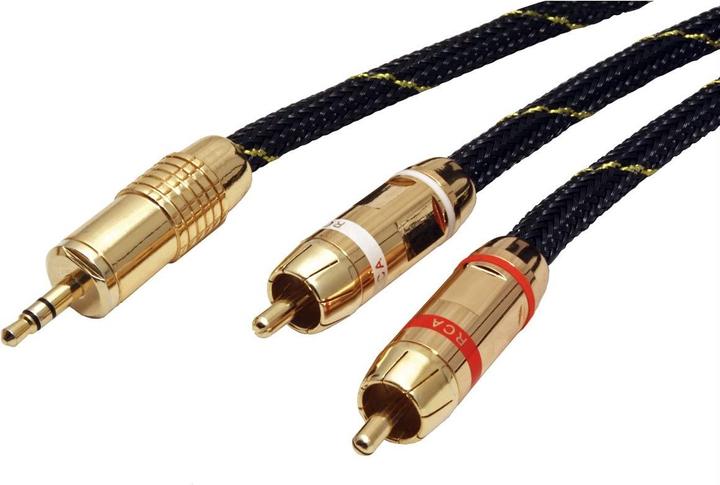 Immagine prodotto Roline GOLD Audio 3.5mm - 2x Cinch (10 m, Connettore da 3,5 mm (AUX), Cinch)