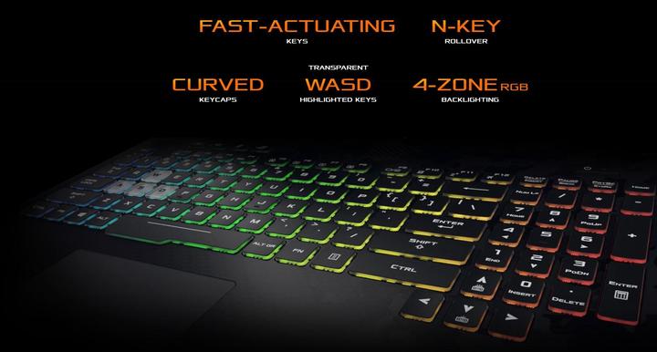Produktbild ASUS ROG Strix SCAR II GL704GW-EV001T (17.30", Intel Core i7-8750H, 16 GB, 256 GB, CH)