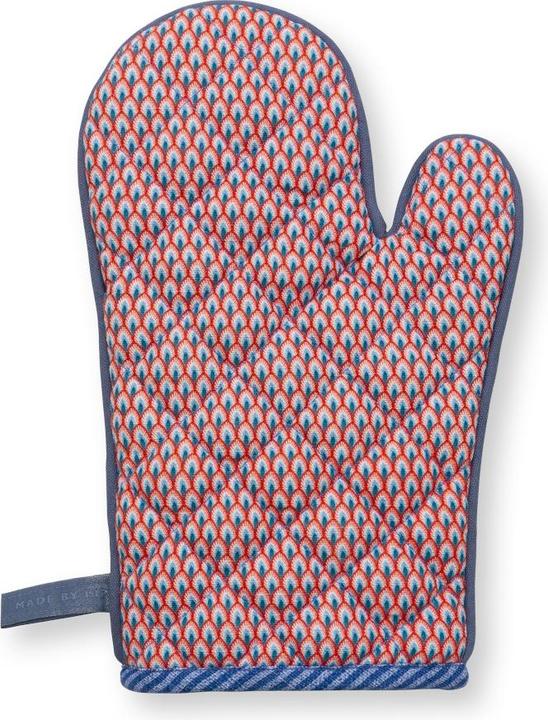 Produktbild PIP Studio Flower Festival Ofenhandschuh Blue 29 x 15 cm (Baumwolle)