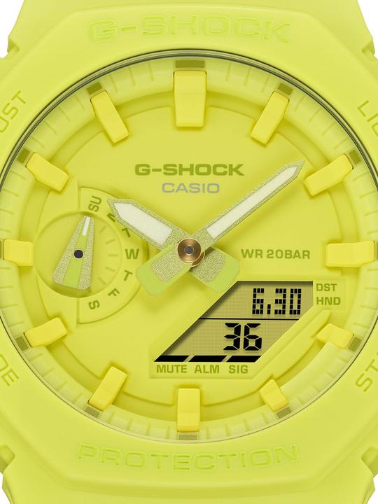 Image du produit G-Shock GA-2100-9A9ER (Chronographe, 45 mm)