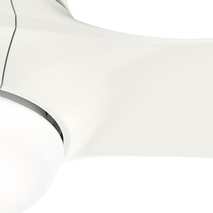 Actual product image Hunter Fans DC Deckenventilator Calabasas Weiss mit LED (40 dB)