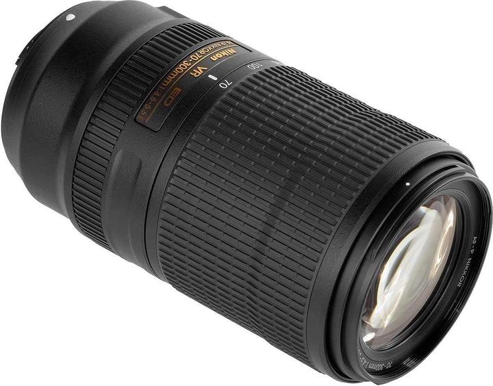 Actual product image Nikon AF-P Nikkor 70-300mm f/4.5-5.6E ED VR (Nikon F, full size, APS-C / DX)