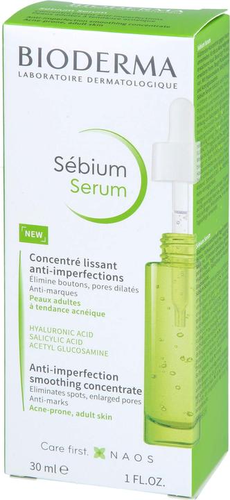 Produktbild Bioderma Biodererma -Sebium -Glättungsserum, Reduzierung von Unvollkommenheiten, 30 ml (30 ml)