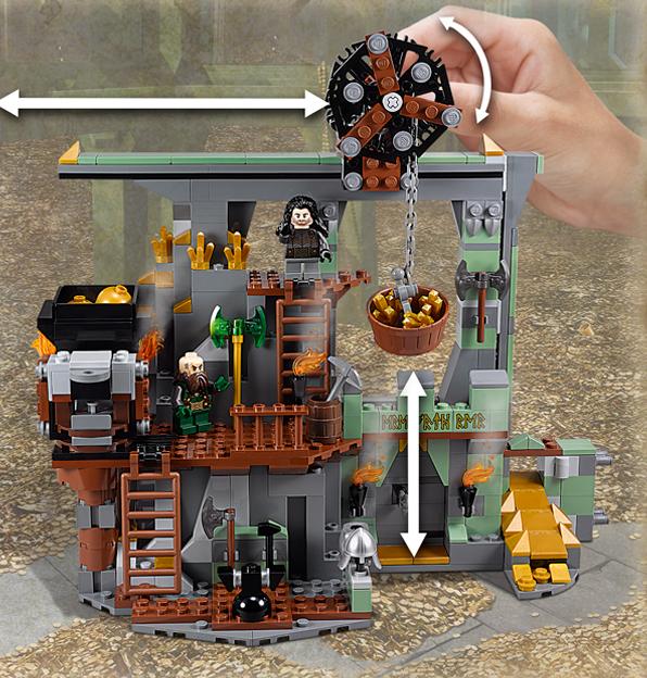 Actual product image LEGO Der Hobbit Der Einsame Berg (79018, LEGO Lord of the Rings)