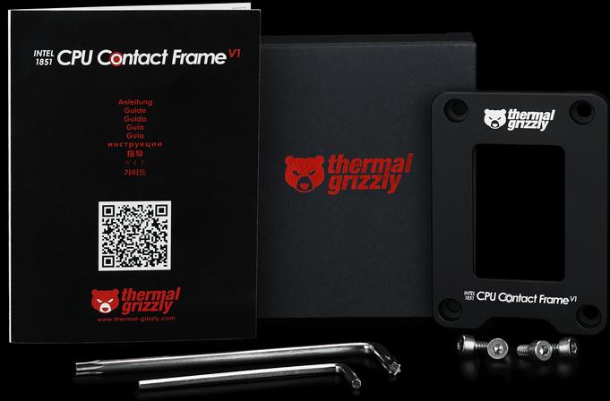 Image du produit Thermal Grizzly TG Intel 1851 CPU Contact Frame V1