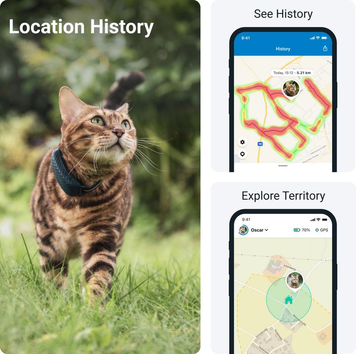 Produktbild Tractive GPS 4 GPS Tracker für Katzen (Katze)