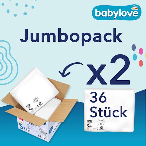 Image du produit dm babylove Premium-Windeln (Taille 5, Pack, 72 pièce(s))