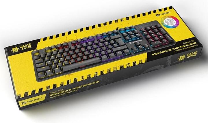Actual product image Tracer GAMEZONE HITT TRAKLA46780 mechanical keyboard (US, Cable)