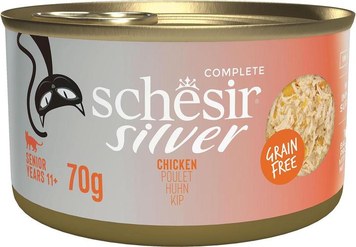 Schesir Silver Wholefood, Huhn, 70g (Senior, 1 Stk., 70 g)