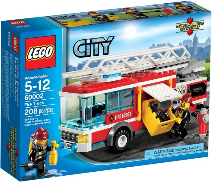 Produktbild LEGO City Feuerwehrfahrzeug (60002, LEGO City)