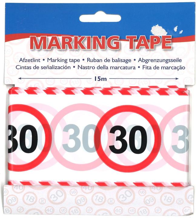 Actual product image Folat Absperrband Geburtstag 30 Jahre