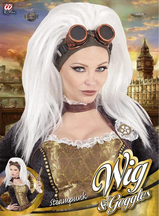 Actual product image Widmann Steampunk wig