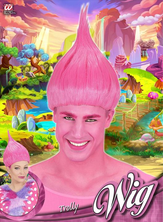 Image du produit Widmann Troll Perücke