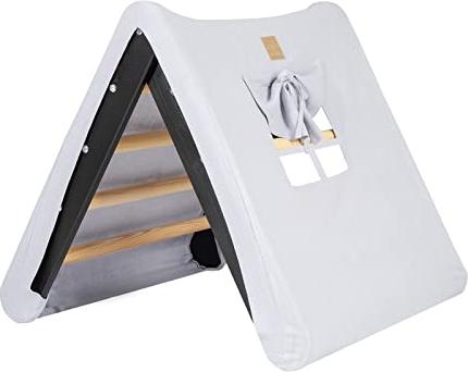 Image du produit Activity Board Maison triangulaire d'escalade avec cadre d'escalade intérieur pliable 59x61cm pour la chambre des