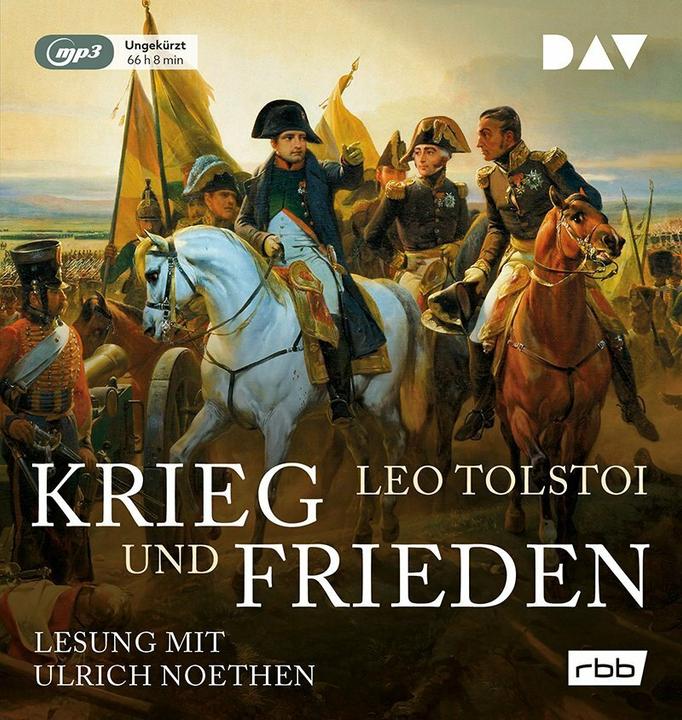 Image du produit Guerre et paix (Ulrich Noethen, Hermann Röhl, Leo Tolstoï, Allemand)