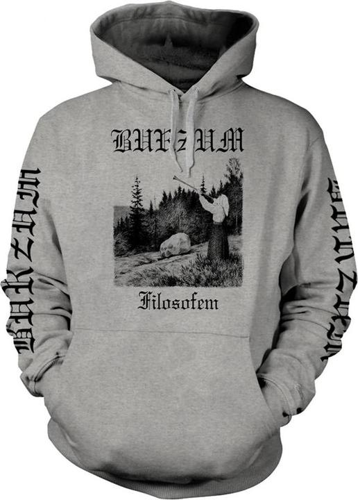 Actual product image Universal Textiles Unisex Adult Filosofem 3 2018 Hoodie (L)