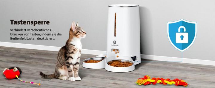 Image du produit Molly&Cody Distributeur automatique de nourriture pour animaux domestiques LUCKY (4 l)