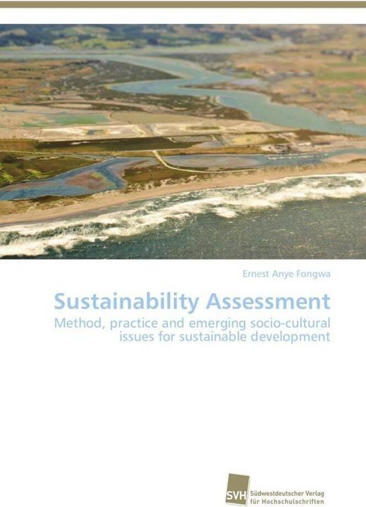 Produktbild Sustainability Assessment (Deutsch, Ernest Anye Fongwa, 2012)