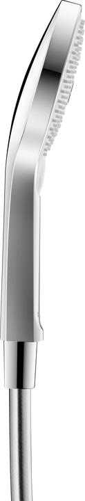 Actual product image Duravit Hand shower 120, 3 jet, Click! chrome / white (3 Beam types, 14 l/min)
