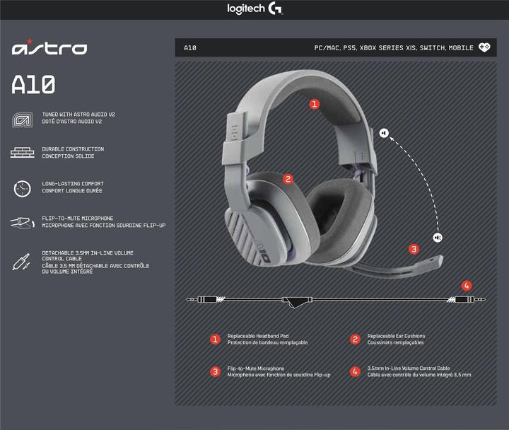 Immagine prodotto Astro Gaming A10 Gen 2 (Cablato)