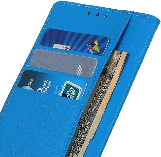 Actual product image MU Classic Litchi Leather Bookcover Series (Wiko View 5, Wiko View 5 Plus)