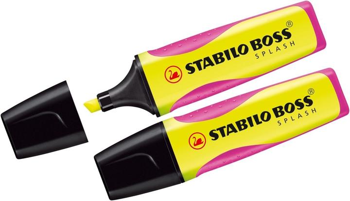 Actual product image STABILO BOSS SPLASH highlighter (Yellow, 5 mm, 1 x)
