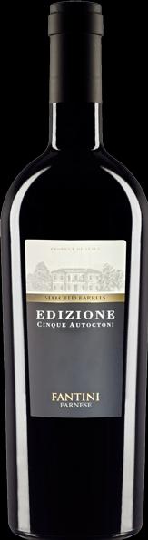 Actual product image Fantini Farnese Edizione Cinque Autoctoni VDT Rosso barrica (1 x 75 cl, 2017)