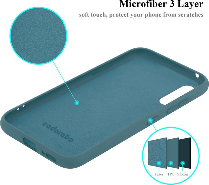 Image du produit Cadorabo TPU Liquid Silicone Case Housse pour Samsung Galaxy A90 5G (Samsung Galaxy A90 5G)
