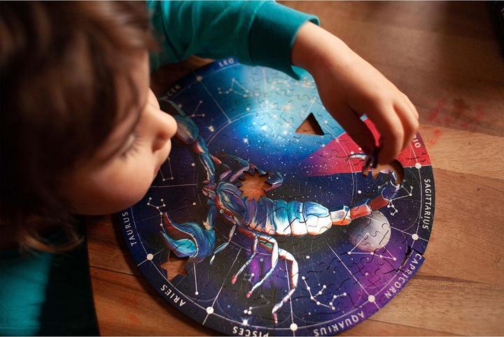 Actual product image Natura Punto Zodiac Wooden Puzzle Virgo (180 pieces)