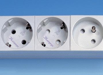 Actual product image Kopp PROFIVERSAL,STANDARD,8-WAY (8 x, CEE 7/3, 2 m)