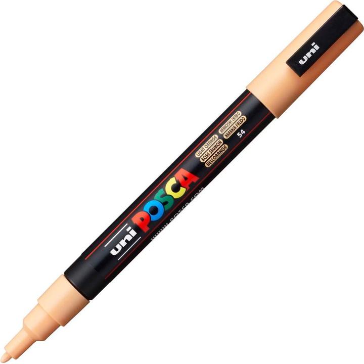 Actual product image Posca Marker PC-3M round tip (Orange, 1.30 mm, 1 x)