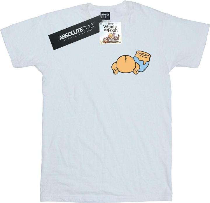 Actual product image Disney Mens Winnie The Pooh Backside Breast Print T-Shirt (L)