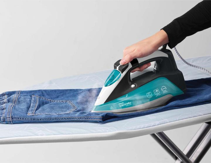 Produktbild Polti Iron PLEU0253 Vaporella Quick & Slide QS220 Steam Iron, 2400 W, Water tank capacity 350 ml, Cont (2400 W, 40 g/min)