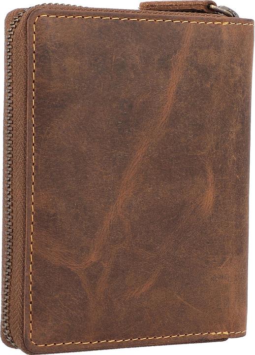 Produktbild Greenburry Vintage Sternzeichen Geldbörse Leder 10 cm