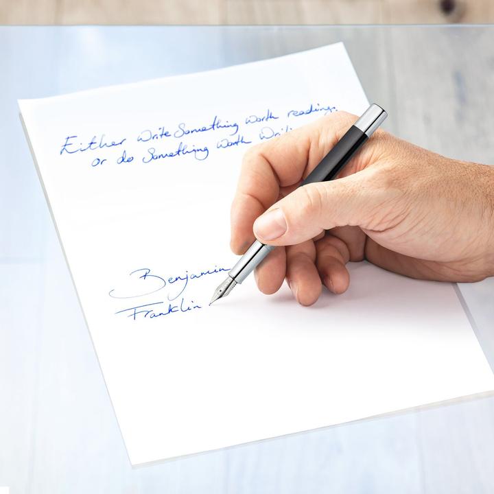 Actual product image Staedtler Fountain pen triplus F, refillable (Blue, 1 x)