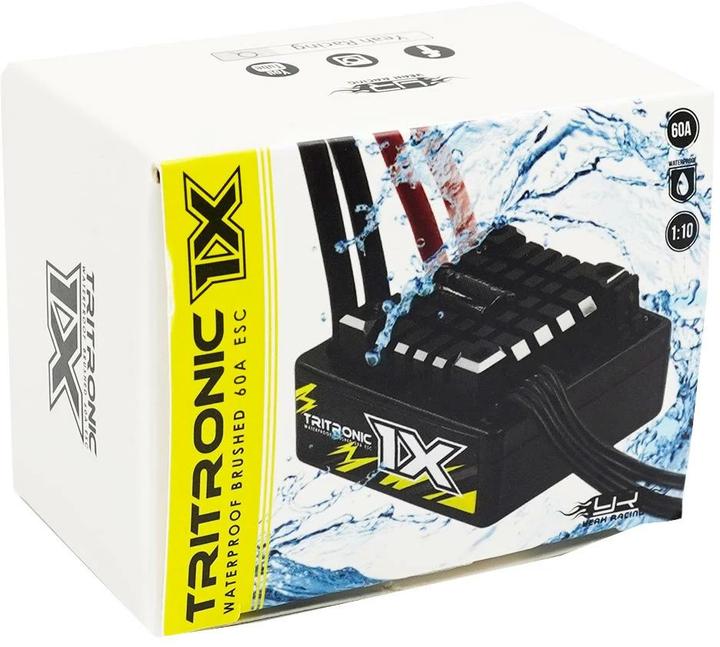 Actual product image Yeah Racing Brushed regulator Tritronic 1X 60A, 2-3S, waterproof