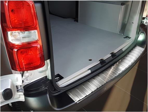 Actual product image Avisa Stainless steel bumper protection for Citroen Jumpy Space Tourer, Peugeot Expert Traveller, Toyota