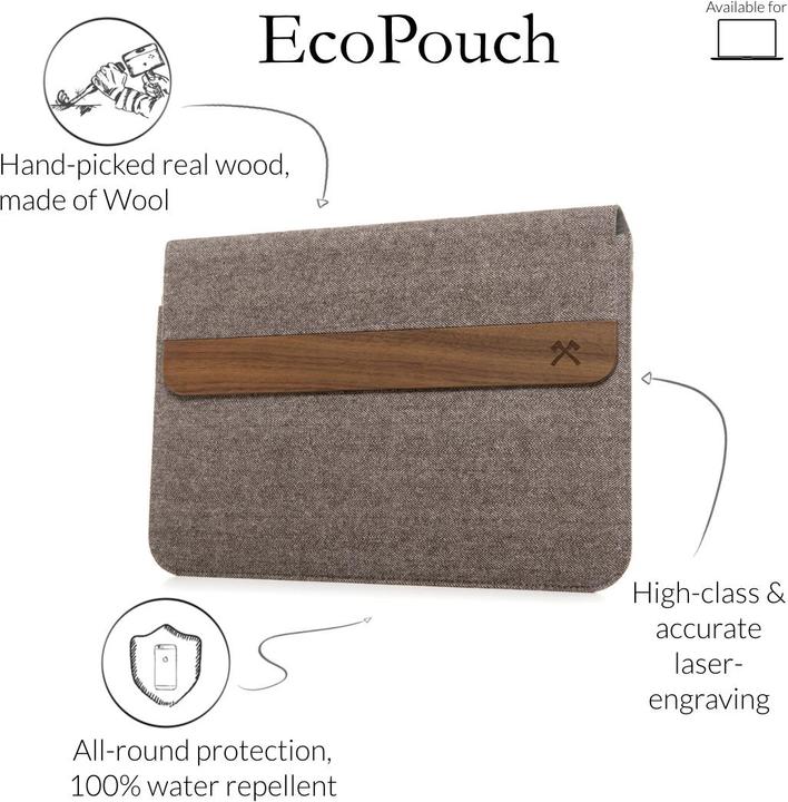 Produktbild Woodcessories EcoPouch (13", Universal)