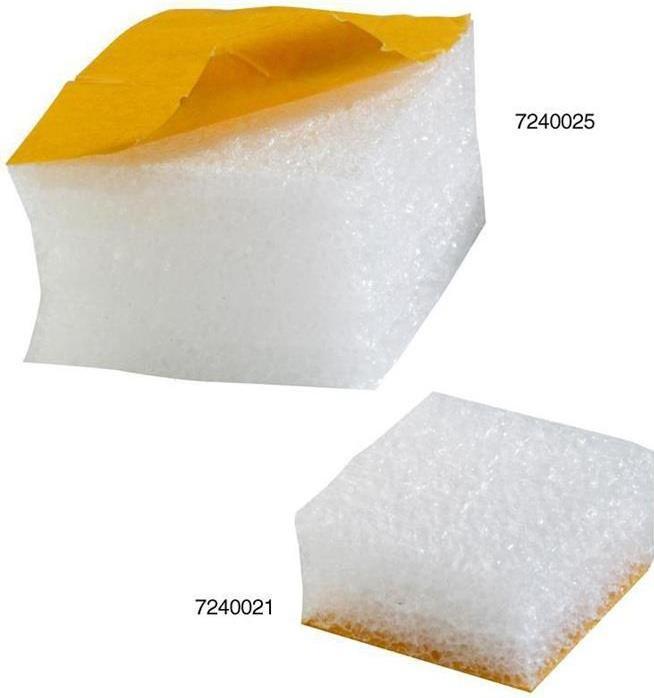 Image du produit Transpak Mousse 75x75x50mm blanche, très adhésive (500 pièce(s))