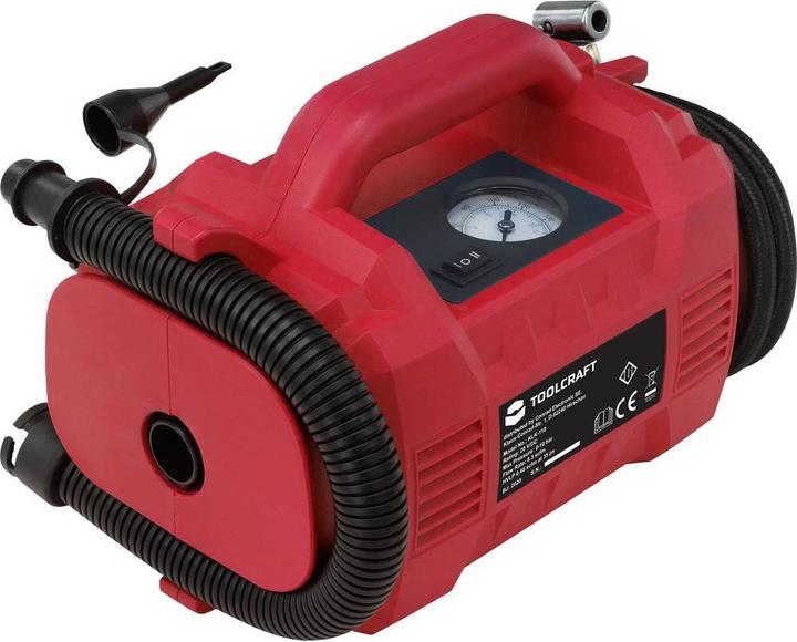 Produktbild Toolcraft Akku-Kompressor, 10 Bar 20 V (10 Bar, 0 l)