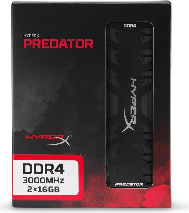 Actual product image HyperX Predator (2 x 16GB, 3000 MHz, DDR4-RAM, DIMM)