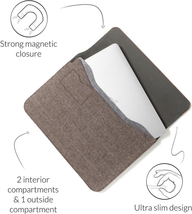 Immagine prodotto Woodcessories EcoPouch (15", Apple)