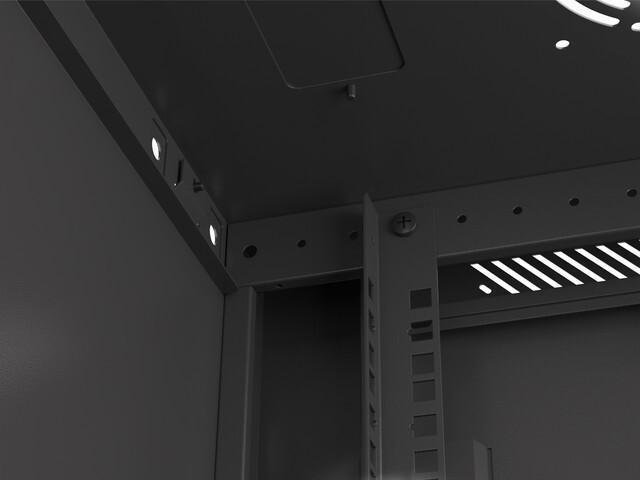 Actual product image Lanberg WF01-6406-00B Rack 6U Wall Mounted Shelf (6 RU, 19 inch rack)